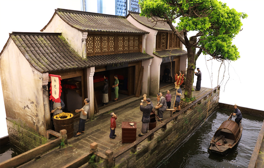 微缩模型场景